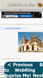 Mobile Screenshot of cordoba.argenguide.com