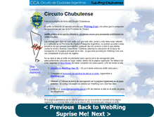 Tablet Screenshot of chubut.argenguide.com